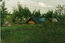 Археологическая разведка по Таловскому и Новохопёрскому району в лето 2001. Один из долговременных лагерей. Народу мало, лагерь также невелик. Моё скромное обиталище в наибольшем отдалении от фотоаппарата